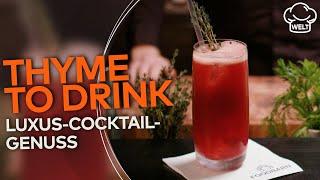 COCKTAIL EXTRAVAGANZA: Mit dem "Thyme To Drink" beeindruckst du alle! | WELT Rezepte