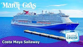 Carnival Mardi Gras Sail Away | Costa Maya