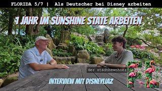 Als Deutscher bei Disney arbeiten - Interview mit Disneyliaz ::: Florida 2024 | E05