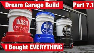 Obsessed Garages Buckets, Car Washing & Decontamination. MY $40,000 DREAM GARAGE Pt. 7.1