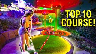 The ULTIMATE Nighttime Mini Golf Course!