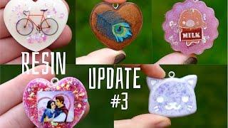 Resin Update #3 Cabochons, Charms, DIY Crafts