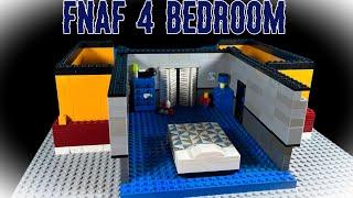 Building The FNAF 4 Bedroom In LEGO!