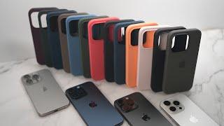 Every iPhone 15 Silicone/Woven Cases on All iPhone 15 Pro Colors!