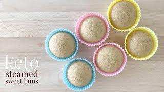 Keto Steamed Sweet Buns