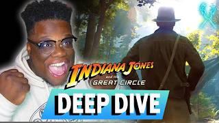 NEW Indiana Jones and the Great Circle Gameplay Deep Dive REACTION