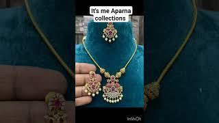 it's me Aparna collections  #latest jewellery collection #what app no 9347215653