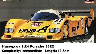 Hasegawa 1:24 Porsche 962C Kit Review