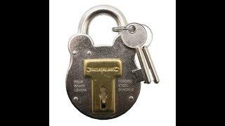 Lock Picking a Silverline Old English Lever Padlock