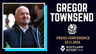 Gregor Townsend explains Scotland team selection for Australia and Jamie Ritchie return