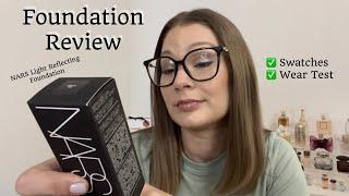 NARS LIGHT REFLECTING || Foundation Review // Swatches Wear Test & More