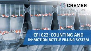 Cremer - CFI 622 Counting and in-motion bottle filling system