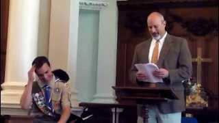 Kyle's Eagle Scout Ceremony