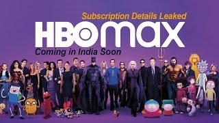 HBO Max India | Subscription Details Leaked | Start at Rs. 69/Month