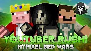 YOUTUBER BED WARS EVENT! EPIC RUSH GAME! (w/TechnoBlade, ShadowApples, xNestorio & more)