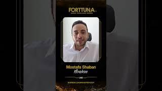 Mostafa Shaban, Nominee, Forttuna Global Excellence Awards, Dubai