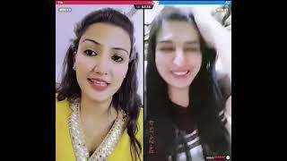 Nimra vs Mariym hot sexy talk on tik tok ! tik tok virla video !! tiktok life