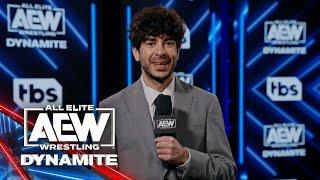 AEW CEO & GM Tony Khan with an AEW Collision announcement! | AEW Dynamite 5/31/23