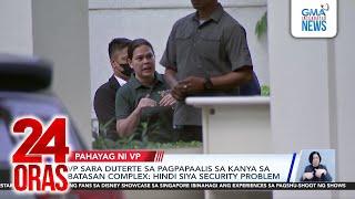 VP Sara, iginiit na hindi siya dadalo sa mga pagdinig sa Kamara; nilitanya ang mga dahilan | 24 Oras