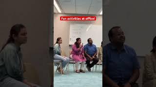 Fun activities at corporate office