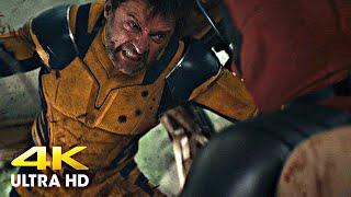 Deadpool & Wolverine (2024) - Car Fight Scene [4K UHD]