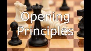 Chess Opening Principles