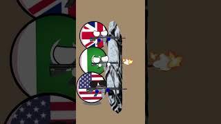 India Pakistan War 1971  #countryballs #india #pakistan #usa #uk #russia