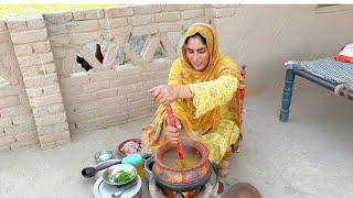 Village Woman Mud House Cooking  I Happy Joint Family