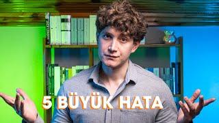 Okuma Serüvenimde Yaptığım En Büyük 5 Hata