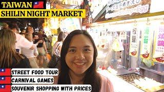 [ENG SUB] Food, Games, Shopping: SHILIN NIGHT MARKET IN TAIPEI TAIWAN