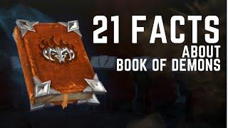 21 Facts about Book of Demons