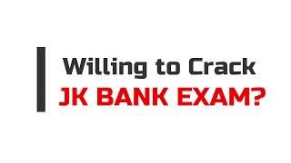 JK BANK EXAM  FREE CRASH COURSE (JK Exam Cracker)