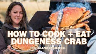 Chef Burgess Shows Us How to Cook + Eat Dungeness Crab | Hog Island Oyster Co.