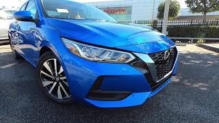 2022 Nissan Sentra SV | Electric Blue | Premium Tan Interior