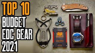 Top 10 Best Budget EDC Gear 2021! Everyday Carry Gadgets 2021!