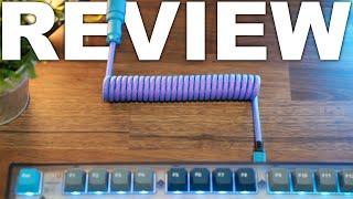 CableMod Pro Coiled Keyboard Cable Review