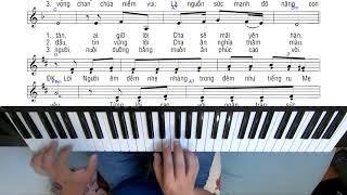 Hướng dẫn đệm Piano Thánh Ca: Lời hằng sống. đơn giản cực kì, xem xong áp dụng ngay. Điệu slowpop