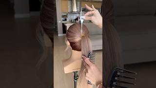 Быстрая и красивая прическа  #hairtutorial #hairstyles #ulyananik #hairstyle #hair #hairdo