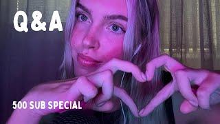 ASMR whispered Q&A