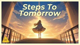  Steps To Tomorrow ⦗Lyric Video⦘ ⦗Suno AI⦘