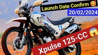 Launch Date Confirm  20/02/2024 Hero Xpulse 125-CC  @Bikersrj786 #xpulse