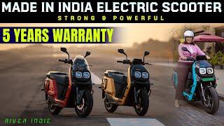 Made in India Electric Scooter River Indie Review| Price | EV Bro