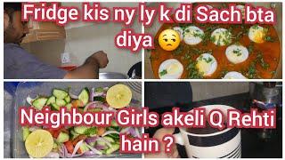 Fridge kis ny ly k di Sach bta diya Neighbour Girls akeli Q Rehti hain ? Hamzadailyvlog