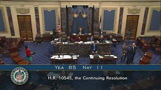 U.S. Senate Passes Government Funding Bill