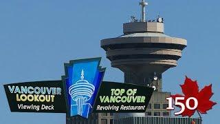 Vancouver Lookout 360° city view