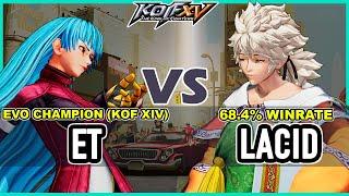 KOF XV  ET (Kula/Benimaru/Heidern) vs Lacid (Meitenkun/Shermie/Ash)