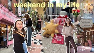 spend a weekend with me ⭐️(random chats, hauls, ripped bodice, superbowl sunday + more!)