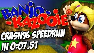 [Xbox] Banjo-Kazooie Crash% World Record Speedrun in 7 Seconds