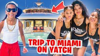 KIDS GET REWARDED WITH A TRIP TO MIAMI ON A YATCH | KD Da Kid