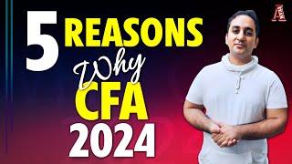 CFA in 2024 | 5 reasons to pursue CFA USA | (2024) #cfa